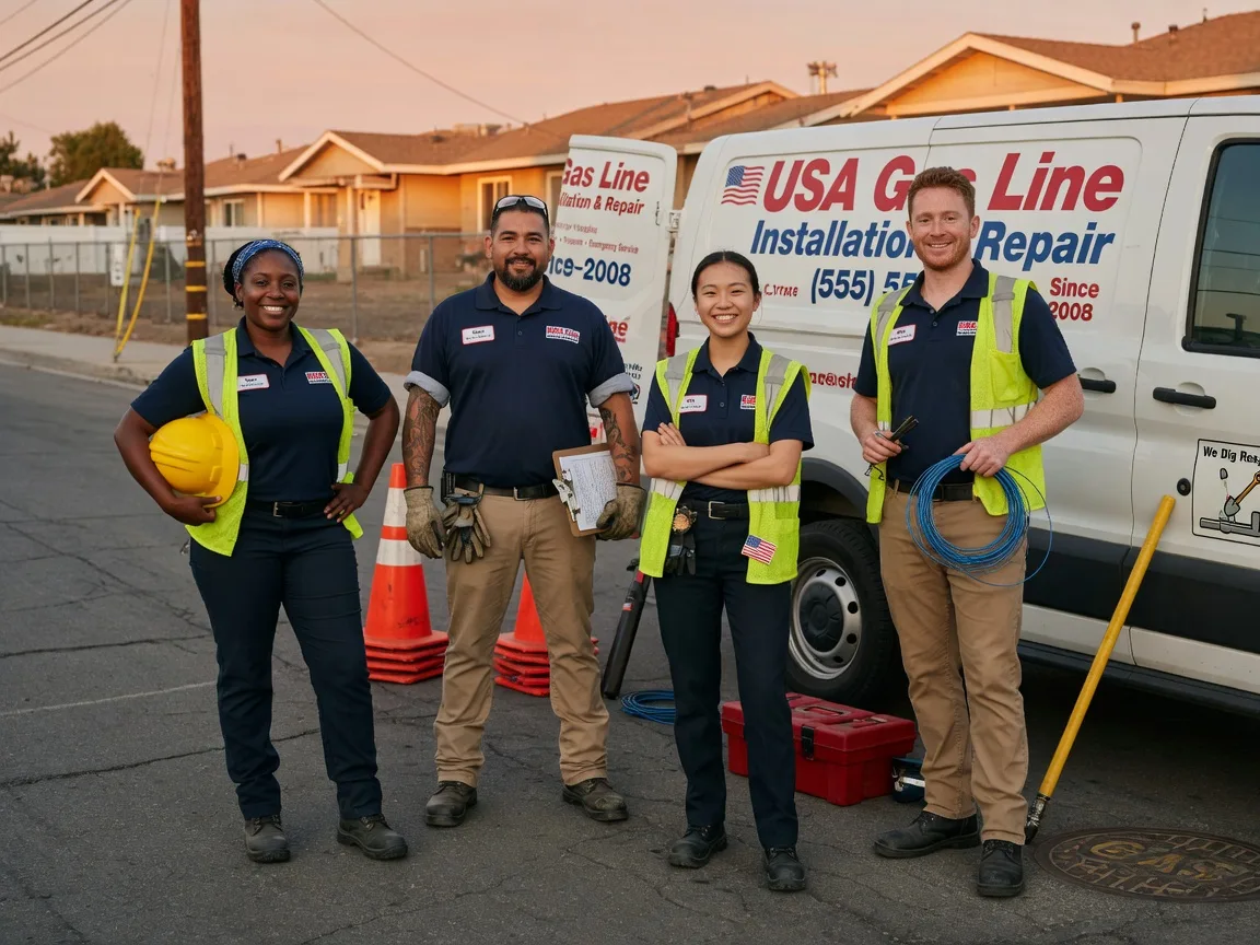 Gas Line Installation company in Gardendale, TX